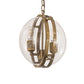 2nd Ave Lighting Bola Cupla 11" Wide Pendant in Brass Finish