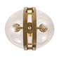 2nd Ave Lighting Bola Cupla 11" Wide Pendant in Brass Finish