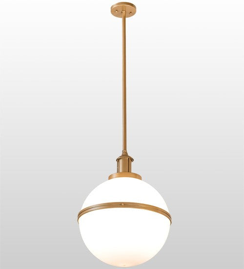 2nd Ave Lighting Bola Raya 17" Pendant in Metallic Champaign Finish