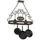 2nd Ave Lighting Bon Appetit 34" Long 2 Light Pot Rack in Gilded Tobacco Finish
