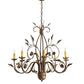2nd Ave Lighting Bordeaux 36" Wide 8 LT Chandelier With Antique Rust Finish
