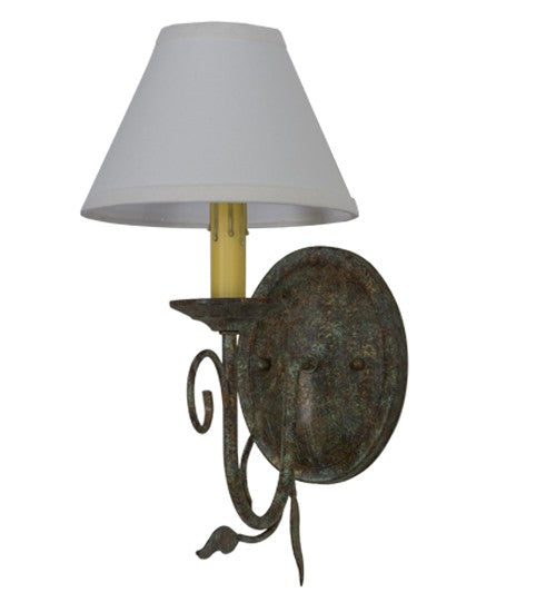 2nd Ave Lighting Bordeaux 7" Wide Wall Sconce in Capri Finish