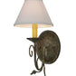 2nd Ave Lighting Bordeaux 7" Wide Wall Sconce in Capri Finish