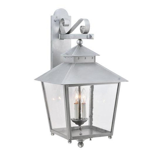 2nd Ave Lighting Boston 22" Solid Mount Wall Sconce in Brushed Nickel Finish