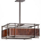 2nd Ave Lighting Boulder Creek 20" Pendant With Steel Finish