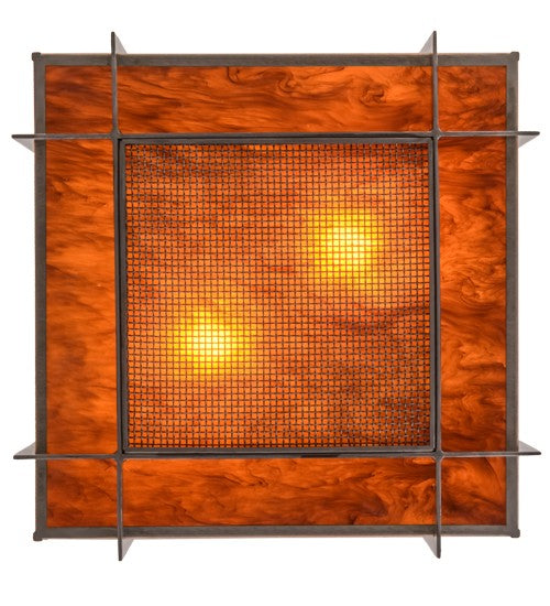 2nd Ave Lighting Boulder Creek 20" Pendant With Steel Finish