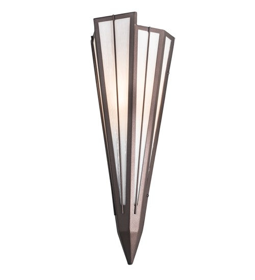 2nd Ave Lighting Brum 7.25" Wall Sconce in Mahogany Bronze Finish