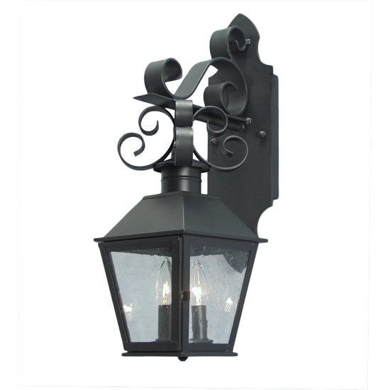 2nd Ave Lighting Cadence 7" Wide Wall Sconce in Blackwash Finish