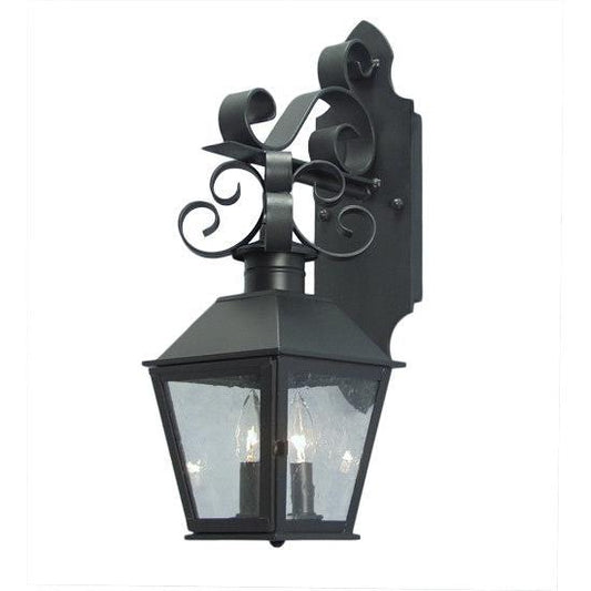 2nd Ave Lighting Cadence 7" Wide Wall Sconce in Blackwash Finish