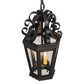 2nd Ave Lighting Cadenza 10" Pendant in Textured Black Finish