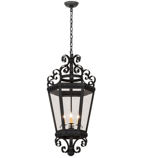 2nd Ave Lighting Cadenza 18" Pendant in Textured Black Finish