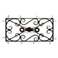 2nd Ave Lighting Caiden 43" Long 2 Light Pot Rack Ceiling Fixture in Chestnut Finish