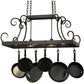 2nd Ave Lighting Caiden 43" Long 2 Light Pot Rack in Timeless Bronze