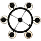 2nd Ave Lighting Calais 36" Wide 6 LT Chandelier in Mahogany Bronze