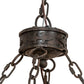 2nd Ave Lighting Calandra 42" Wide 8 Light Chandelier in Coffee Bean Finish