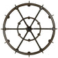 2nd Ave Lighting Calandra 69" Wide Two Tier 18 LT Chandelier in Gilded Tobacco Finish