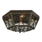 2nd Ave Lighting Camilla 20" Wide Flushmount in Copper Rust Finish