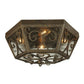 2nd Ave Lighting Camilla 20" Wide Flushmount in Copper Rust Finish