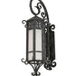 2nd Ave Lighting Caprice 12" Wide Lantern Wall Sconce in Antique Iron Gate Finish