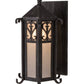 2nd Ave Lighting Caprice 9" Lantern Wall Sconce in Antique Iron Gate Finish