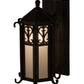 2nd Ave Lighting Caprice 9" Lantern Wall Sconce in Antique Iron Gate Finish
