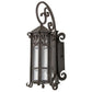 2nd Ave Lighting Caprice 9" Lantern Wall Sconce in Weathered Red Finish