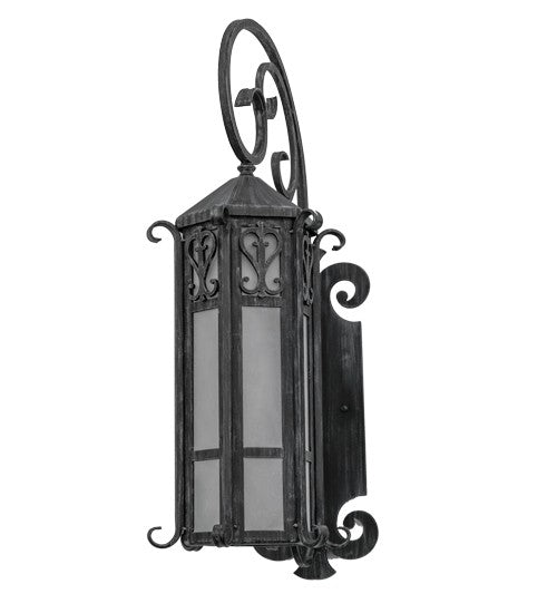 2nd Ave Lighting Caprice 9" Wall Sconce in Antique Iron Gate Finish