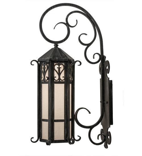2nd Ave Lighting Caprice 9" Wall Sconce in Antique Iron Gate Finish