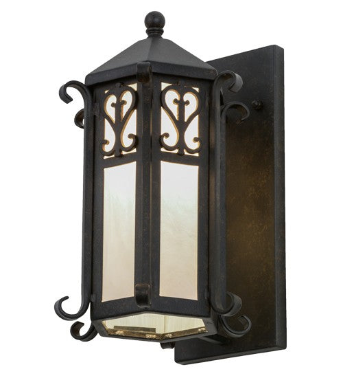 2nd Ave Lighting Caprice 9" Wall Sconce in Chestnut Finish