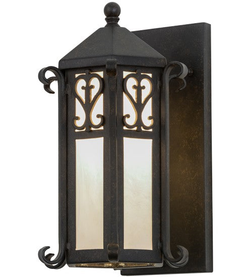 2nd Ave Lighting Caprice 9" Wall Sconce in Chestnut Finish