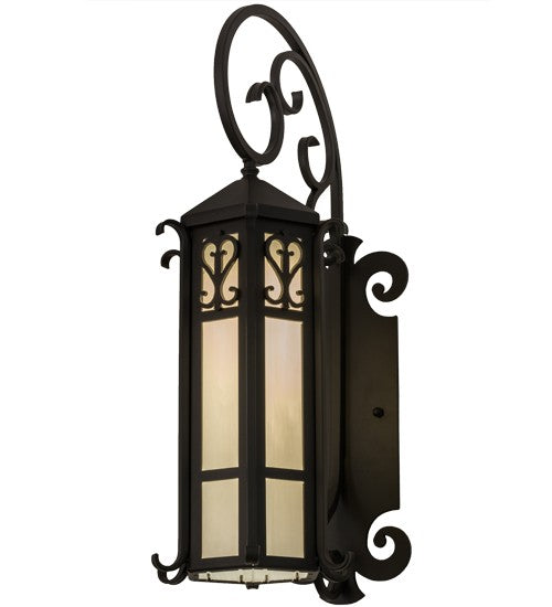2nd Ave Lighting Caprice 9" Wall Sconce in Wrought Iron Finish