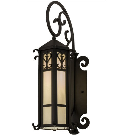 2nd Ave Lighting Caprice 9" Wall Sconce in Wrought Iron Finish
