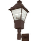 2nd Ave Lighting Carefree 16" Lantern Wall Sconce in Rustic Bronze Finish