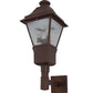 2nd Ave Lighting Carefree 16" Lantern Wall Sconce in Rustic Bronze Finish