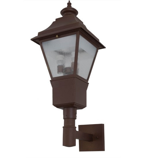 2nd Ave Lighting Carefree 16" Lantern Wall Sconce in Rustic Bronze Finish