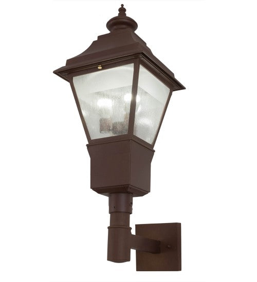 2nd Ave Lighting Carefree 16" Lantern Wall Sconce in Rustic Bronze Finish