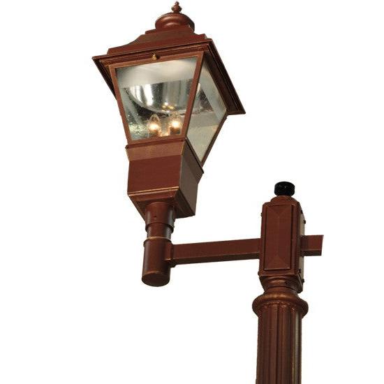 2nd Ave Lighting Carefree 46" Long 2 Lantern Outdoor Street Lamp in Rustic Bronze