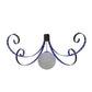 2nd Ave Lighting Carnevale 96" 4 LT Chandelier in Cajun Spice Finish