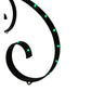 2nd Ave Lighting Carnevale 96" 4 LT Chandelier in Cajun Spice Finish