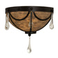 2nd Ave Lighting Carousel 14" Wall Sconce in Timeless Bronze
