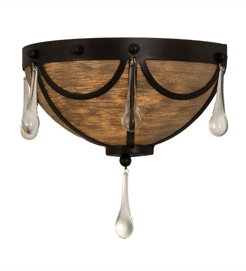 2nd Ave Lighting Carousel 14" Wall Sconce in Timeless Bronze