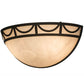2nd Ave Lighting Carousel 18" Wall Sconce in Oil Rubbed Bronze Finish