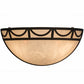 2nd Ave Lighting Carousel 18" Wall Sconce in Oil Rubbed Bronze Finish