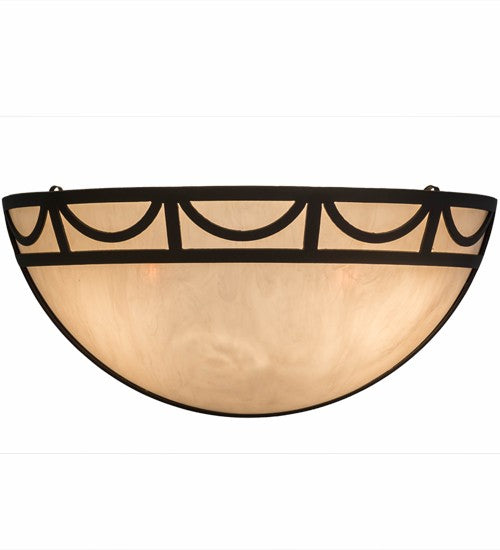 2nd Ave Lighting Carousel 18" Wall Sconce in Oil Rubbed Bronze Finish