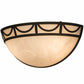 2nd Ave Lighting Carousel 18" Wall Sconce in Oil Rubbed Bronze Finish