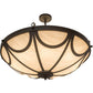 2nd Ave Lighting Carousel 42" Inverted Pendant in Oil Rubbed Bronze Finish