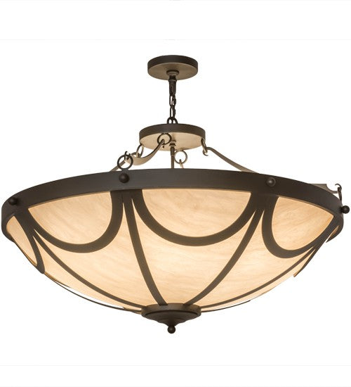 2nd Ave Lighting Carousel 42" Inverted Pendant in Oil Rubbed Bronze Finish