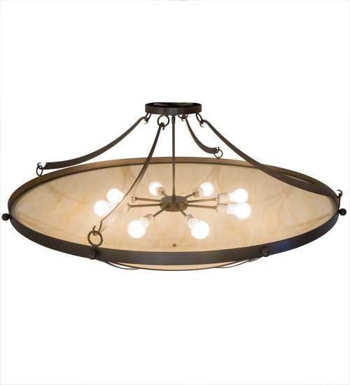 2nd Ave Lighting Carousel 48" Semi-Flushmount in Timeless Bronze Finish