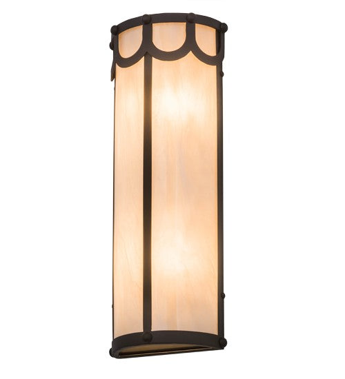 2nd Ave Lighting Carousel 8" Wall Sconce in Oil Rubbed Bronze Finish