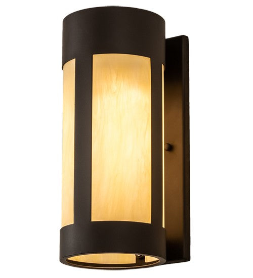 2nd Ave Lighting Cartier 5" Wide Wall Sconce in Oil Rubbed Bronze Finish